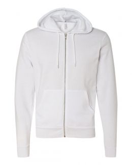 BELLA + CANVAS-Unisex Sponge Fleece Full-Zip Hoodie-3739